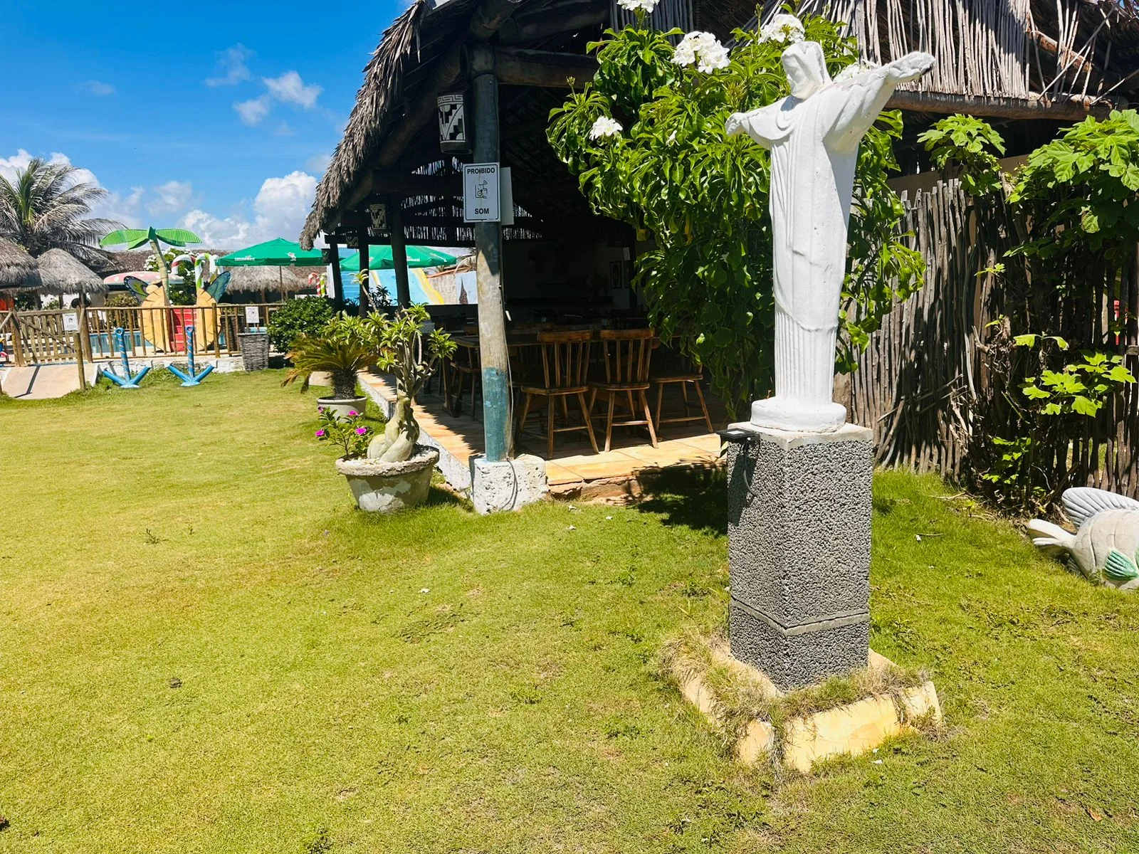 Area externa da Pousada Juscelino - Foto 28